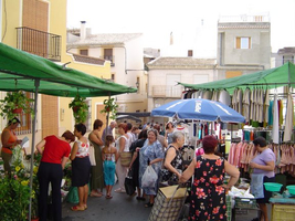 Abanilla Market day is on a Saturday