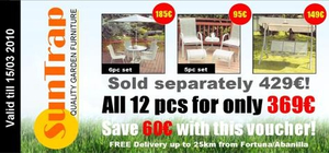 SunTrap Garden Furniture SAVE 60€