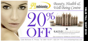 Ambiente Beauty , Health & Well-Being Centre in Pinoso, 3 for 2 Bowen Technique Treatments for the price of 2.